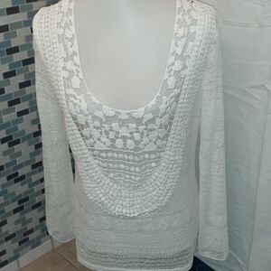 𝅺BRIXTON Ivy Crochet bib Top